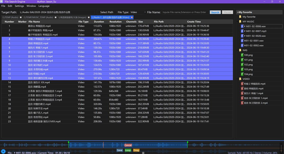 Jason Su File Search Engine + crack